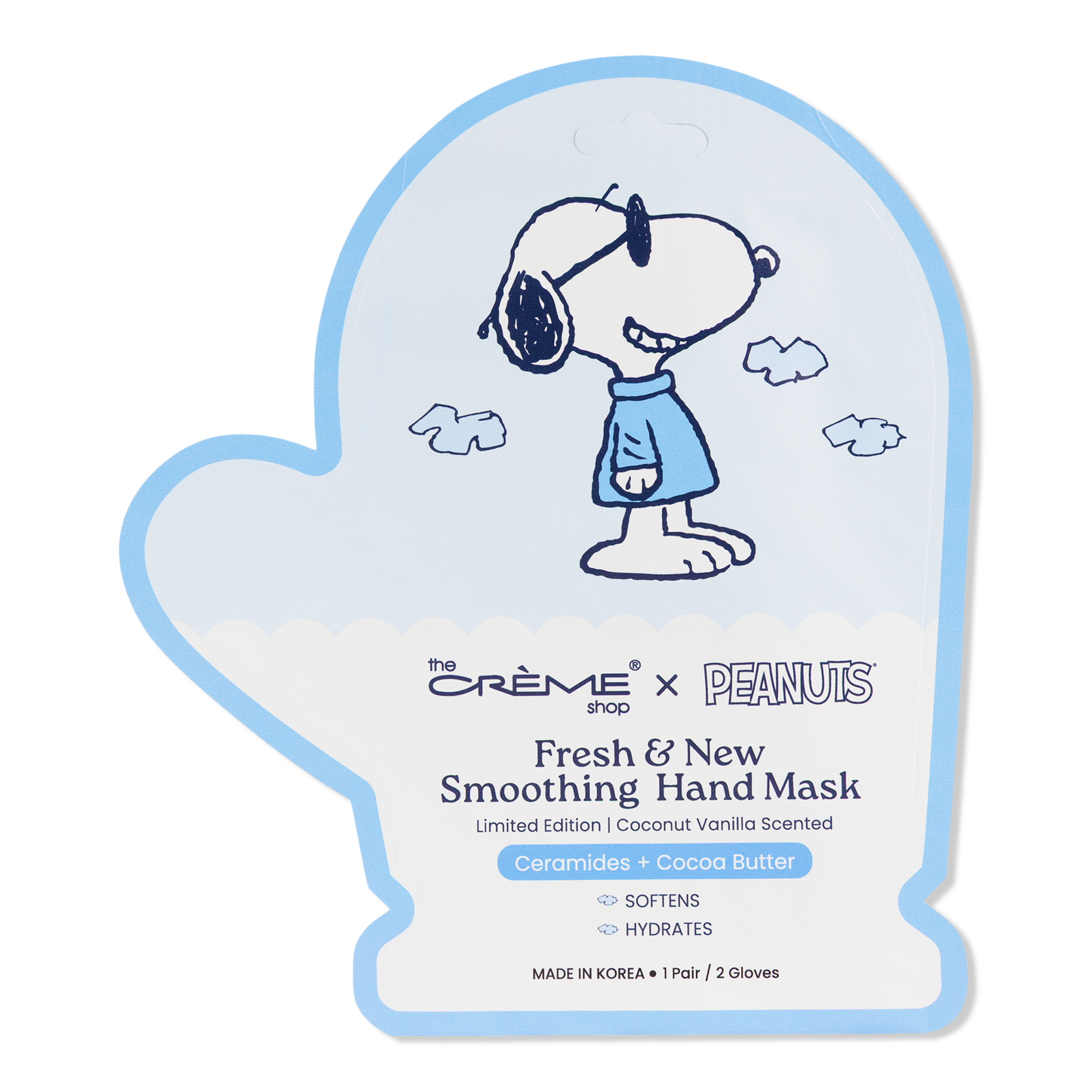 The Crème Shop Peanuts Snoopy Fresh & New Hand Mask #1
