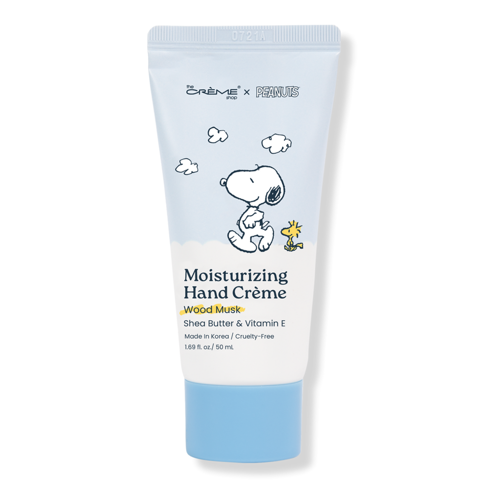 The Creme Shop Peanuts Time To Get Cozy Hand Cream - Wood Musk