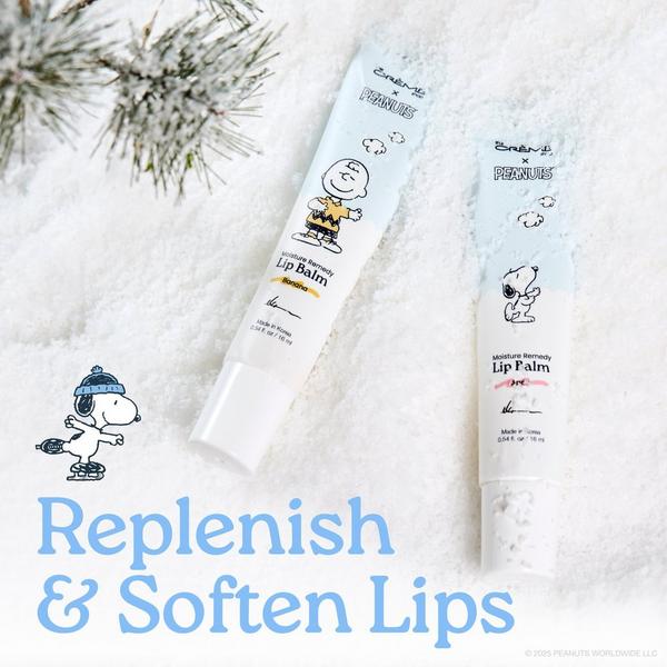The Crème Shop Peanuts Moisture Remedy Lip Balm Set #3