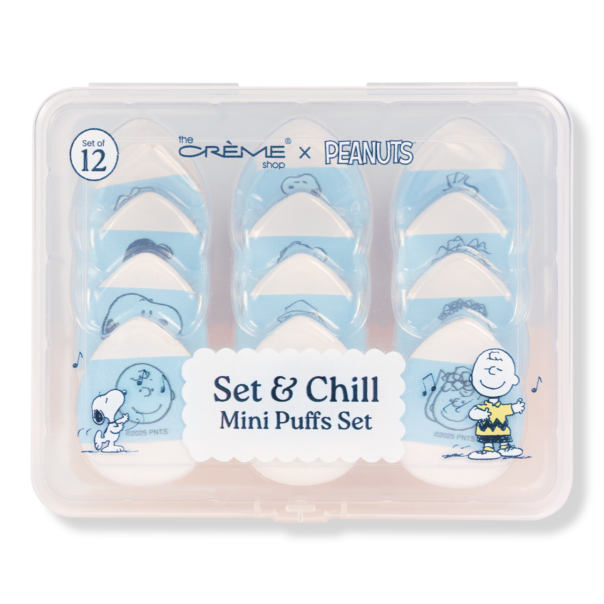 The Crème Shop Peanuts Set & Chill Mini Puffs Set #1