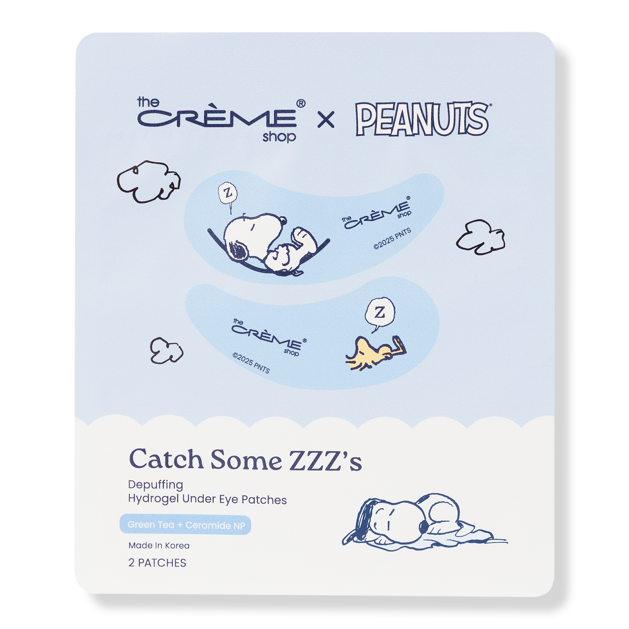 The Crème Shop Peanuts Bright Eyes Targeted Eye Sheet Mask #1