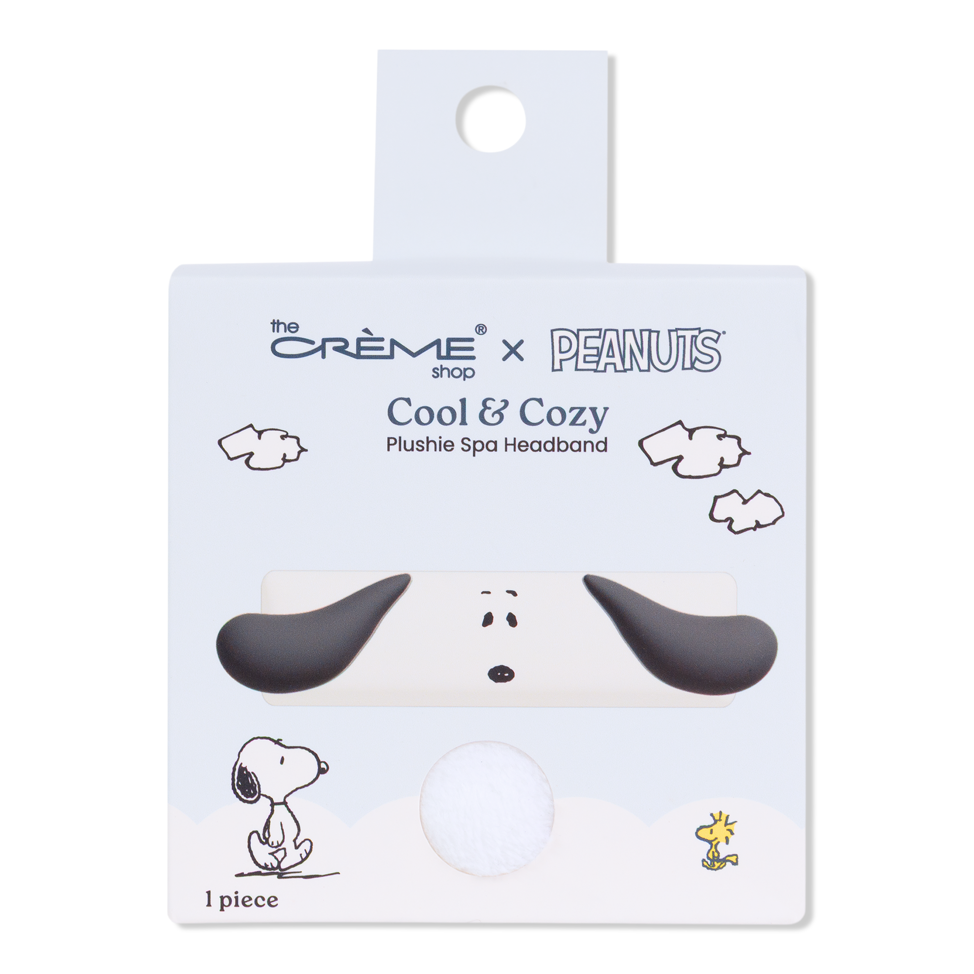 The Crème Shop Peanuts Cool & Cozy Plush Spa Headband #1