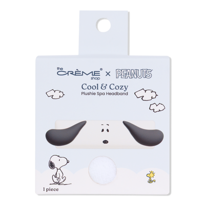 The Crème Shop Peanuts Cool & Cozy Plush Spa Headband
