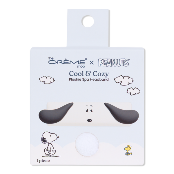 The Crème Shop Peanuts Cool & Cozy Plush Spa Headband #1