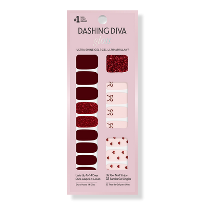 Dashing Diva GLOSS, Gel Nail Polish Strips, Baby Girl