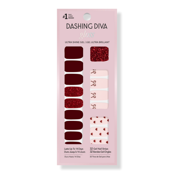 Dashing Diva GLOSS, Gel Nail Polish Strips, Baby Girl #1