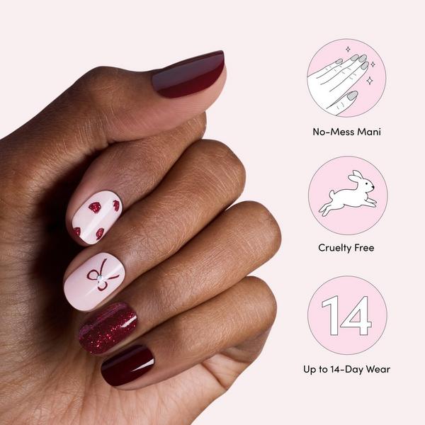 Dashing Diva GLOSS, Gel Nail Polish Strips, Baby Girl #4