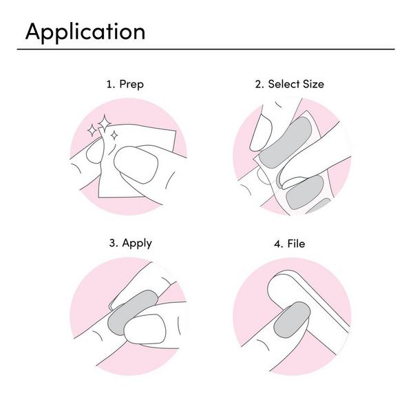 Dashing Diva GLOSS, Gel Nail Polish Strips, Baby Girl #5