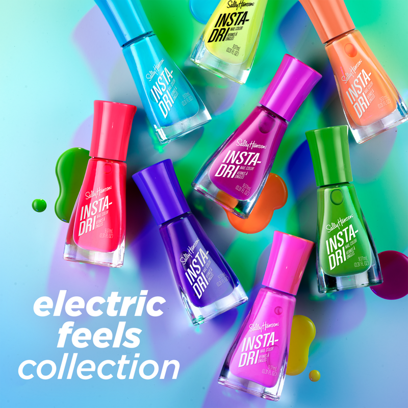 Sally Hansen - Magenta Pulse Insta-Dri Electric Feels Nail Polish