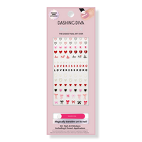 Magic Pick Nail Stickers, Secret Love Letter