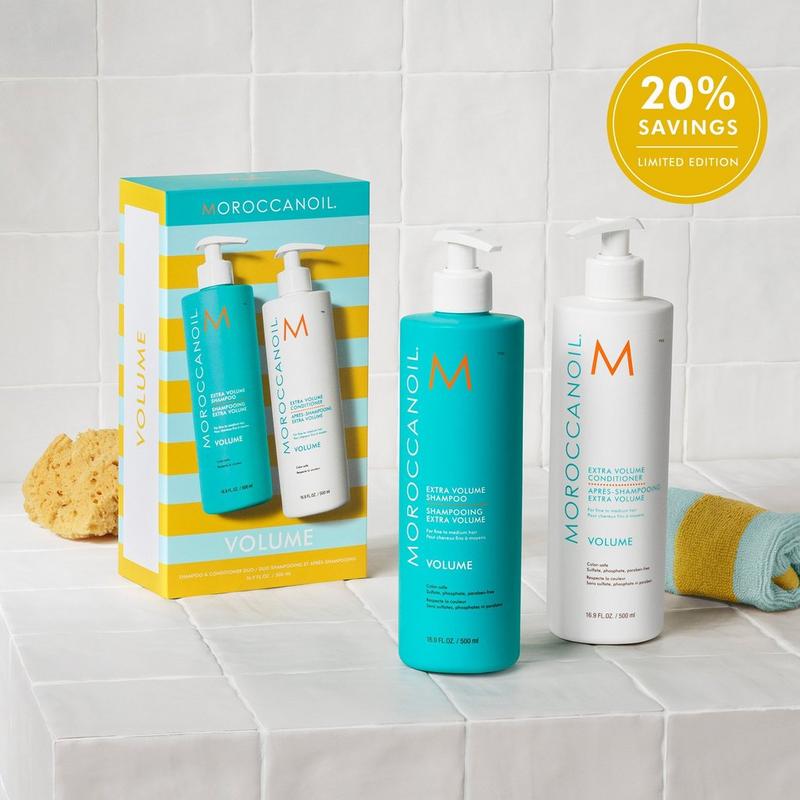 Moroccanoil - Extra Volume Shampoo & Conditioner Half-Liter Duo