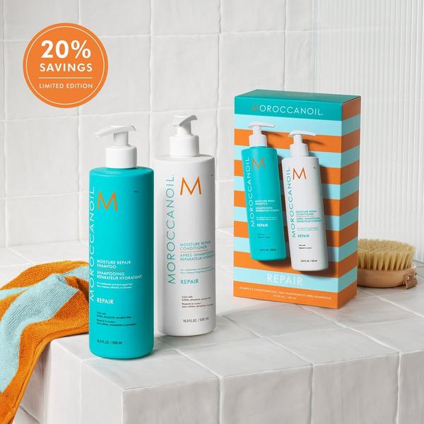 Moroccanoil Moisture Repair Shampoo & Conditioner Half-Liter Duo #2