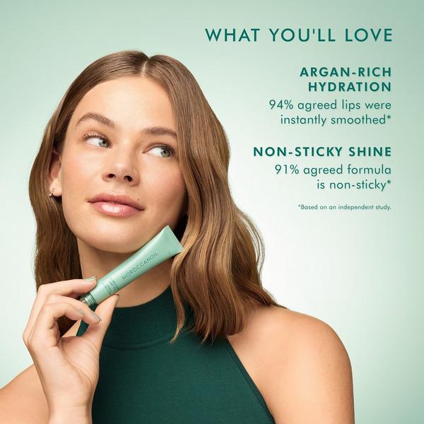 Moroccanoil Lip Balm – Hydrating Argan + Peptide Lip Treatment #6