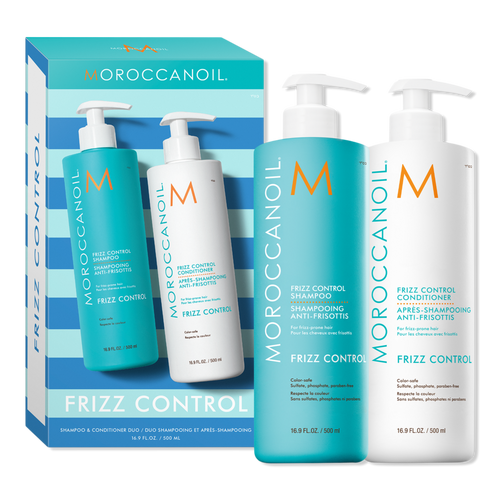 Moroccanoil - Frizz Control Shampoo & Conditioner Half-Liter Duo
