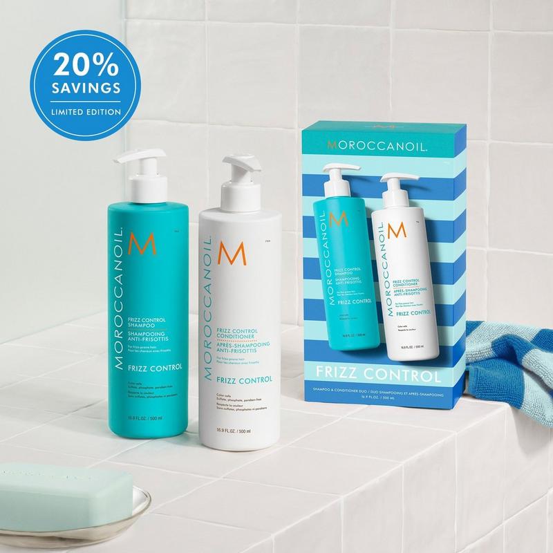 Moroccanoil - Frizz Control Shampoo & Conditioner Half-Liter Duo