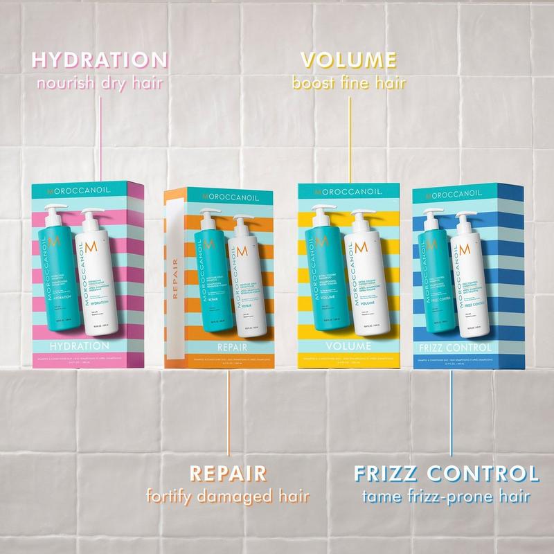 Moroccanoil - Frizz Control Shampoo & Conditioner Half-Liter Duo