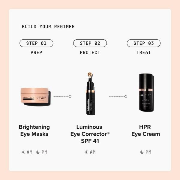 DRMTLGY Brightening Eye Masks with Peptides and Hyaluronic Acid #8