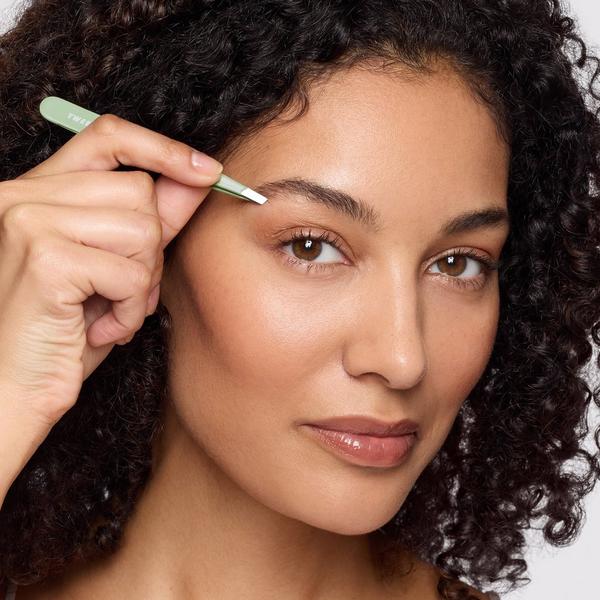 Tweezerman Pistachio Full Size Slant Tweezer #3