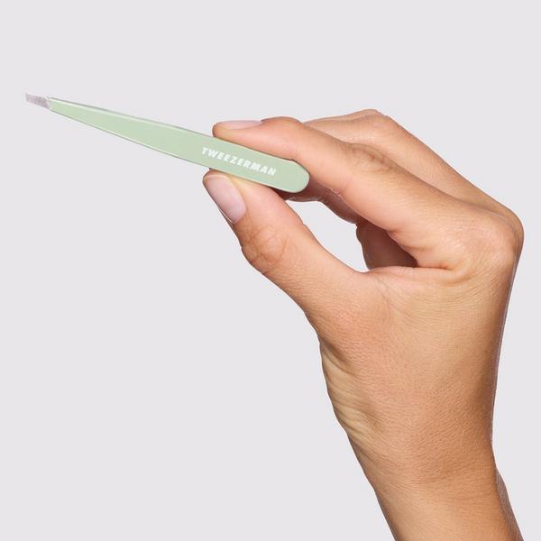 Tweezerman Pistachio Full Size Slant Tweezer #4