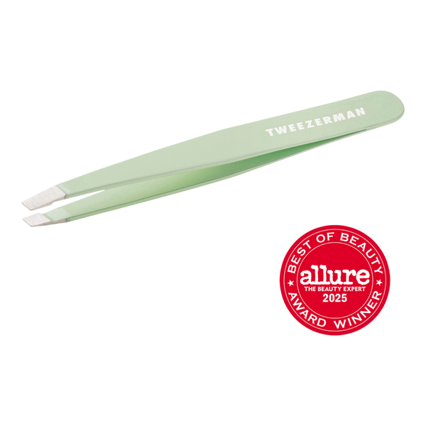 Tweezerman Pistachio Full Size Slant Tweezer #6