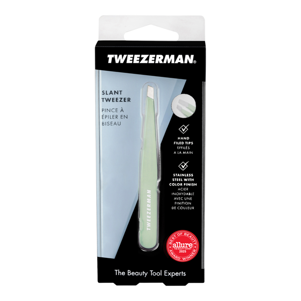 Tweezerman Pistachio Full Size Slant Tweezer #7