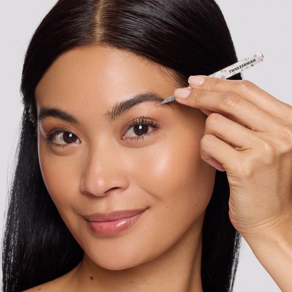 Tweezerman Rose Painted Petite Tweezer Set #4