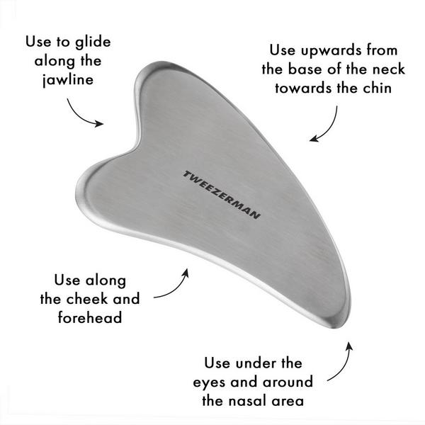 Tweezerman Stainless Steel Gua Sha #2