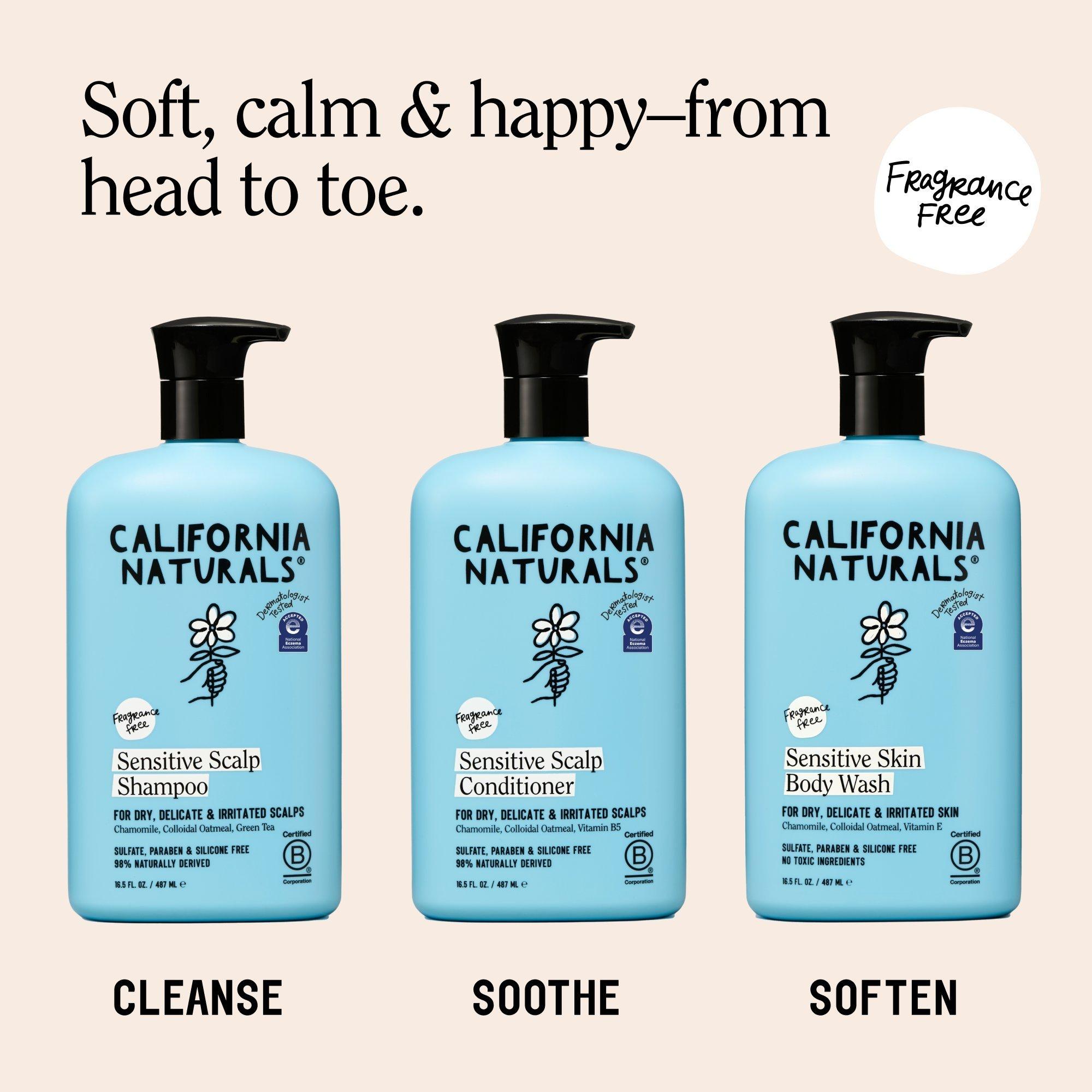 Шампунь для чувствительной кожи головы California Naturals — фото 8