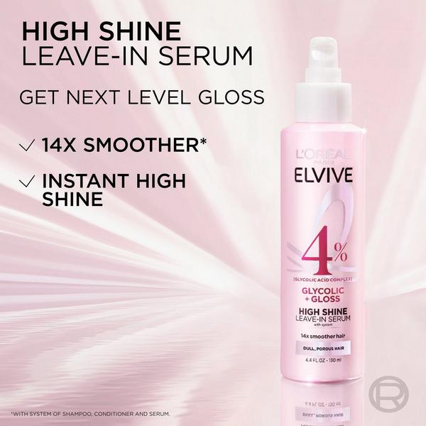 L'Oréal Elvive Glycolic Gloss High Shine Leave-in Serum #5