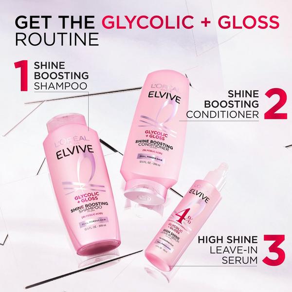 L'Oréal Elvive Glycolic Gloss High Shine Leave-in Serum #8