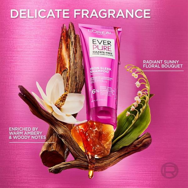 L'Oréal EverPure Sulfate Free Iron Sleek Smoothing Shampoo #5