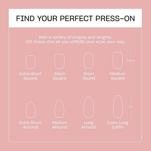 OPI Sticking Point Press On Nails #8
