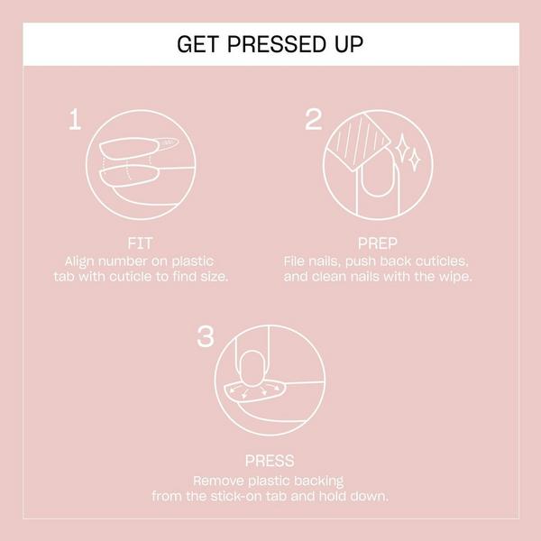 OPI Sticking Point Press On Nails #7