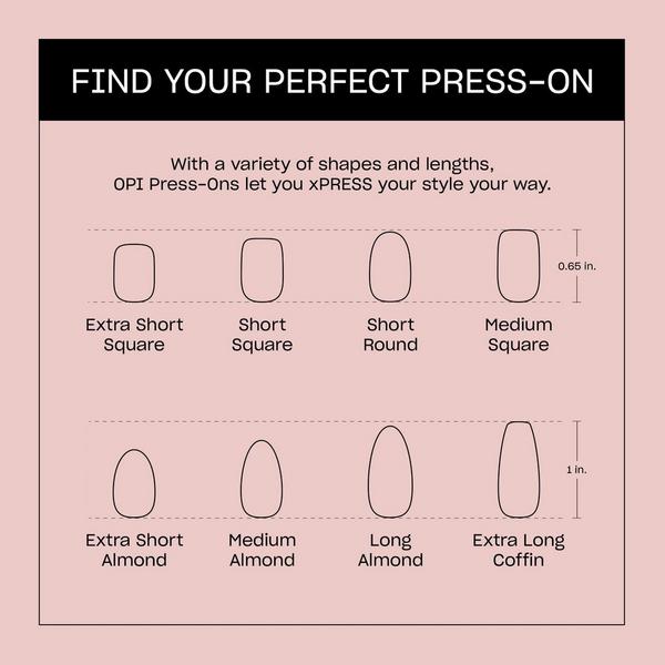 OPI Sticking Point Press On Nails #8