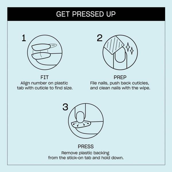 OPI Sticking Point Press On Nails #7