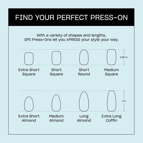 OPI Sticking Point Press On Nails #8
