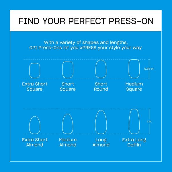 OPI Sticking Point Press On Nails #8