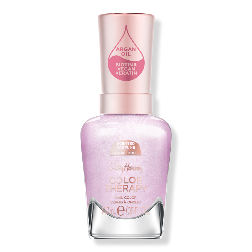 Sally Hansen Color Therapy Scented Nail Polish Collection - Lavish In Lavender