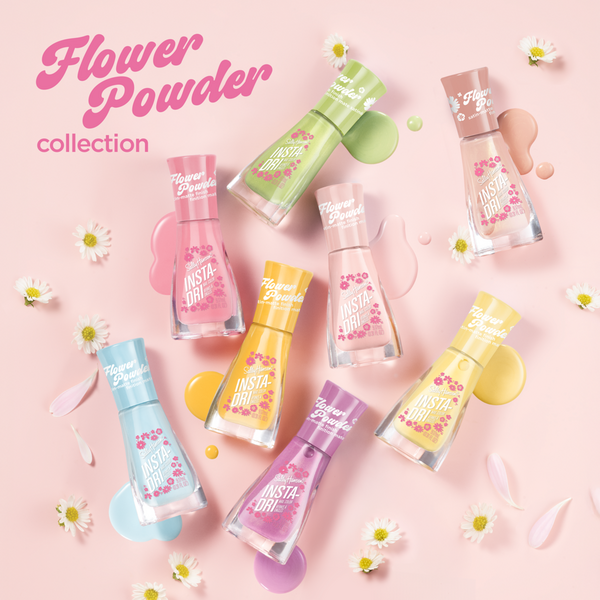 Sally Hansen Insta-Dri Flower Powder Limited-Edtion Nail Polish Collection #7