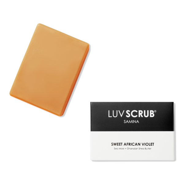 LUV SCRUB Sweet African Violet Samina Bar #1