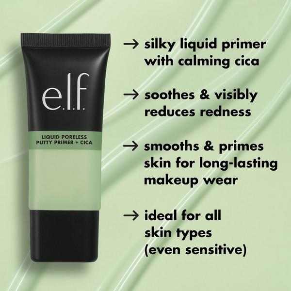 e.l.f. Cosmetics Liquid Poreless Putty Primer + Cica #5