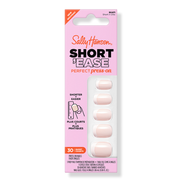 Sally Hansen Salon Effects Perfect Press-On Short'Ease Nails #1