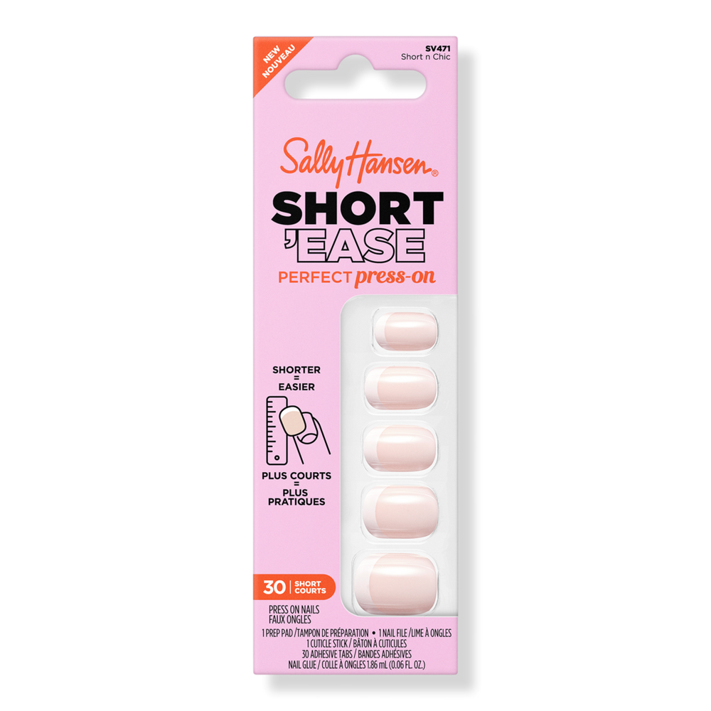Sally Hansen Salon Effects Perfect Press-on Short'ease Nails - Short N Chic​