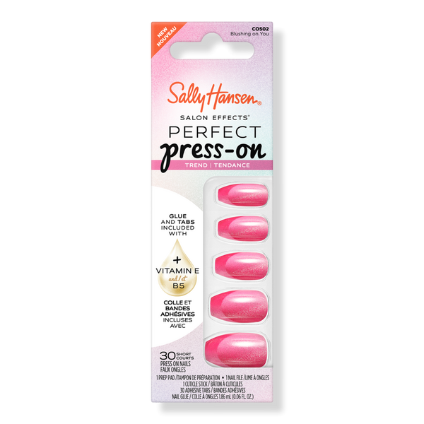 Sally Hansen Salon Effects Perfect Press-On Pink Nails #1