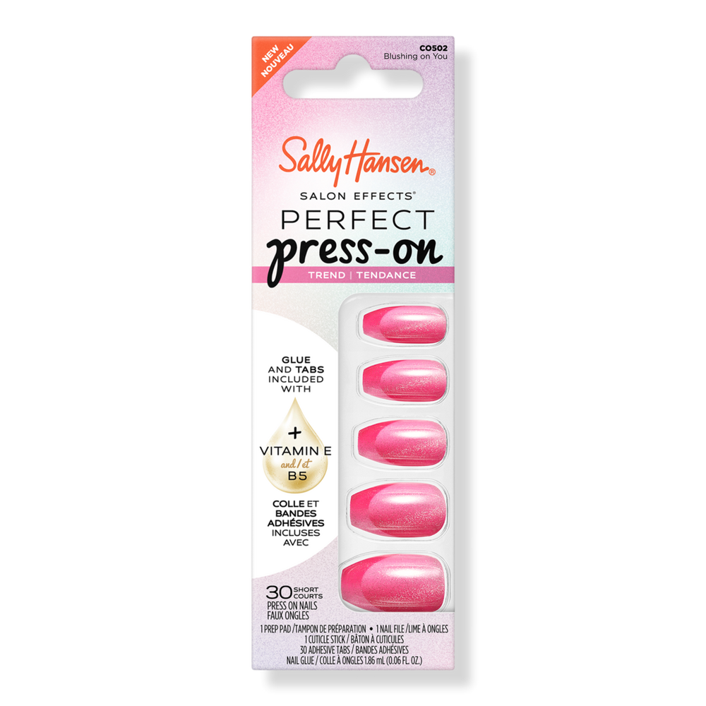 Sally Hansen Salon Effects Perfect Press-on Pink Nails - Blushing On You