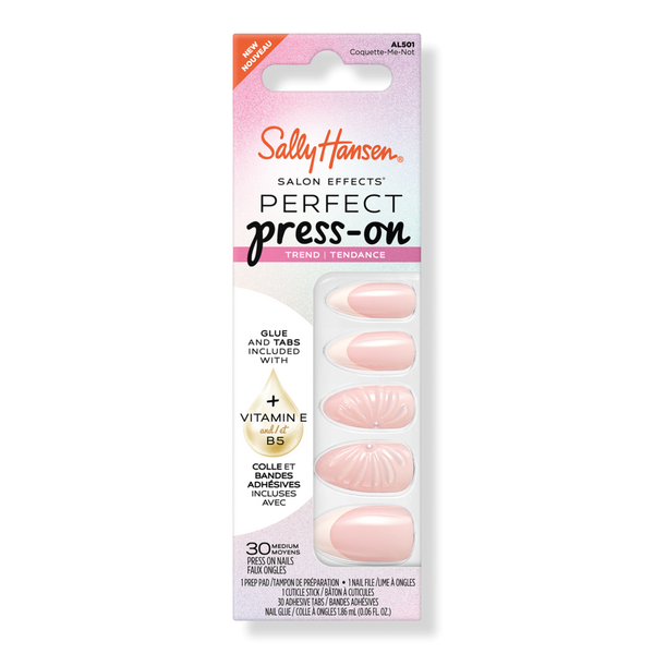 Sally Hansen Salon Effects Perfect Press-On Pink Nails #1