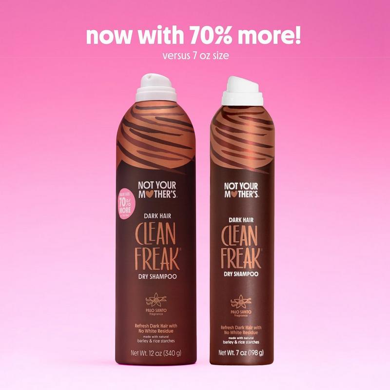 Not Your Mother's - 12.0 oz Clean Freak Dark Hair Dry Shampoo