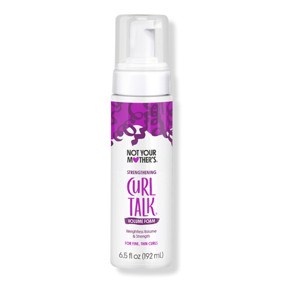 Not Your Mother's Curl Talk Strengthening Volume Foam