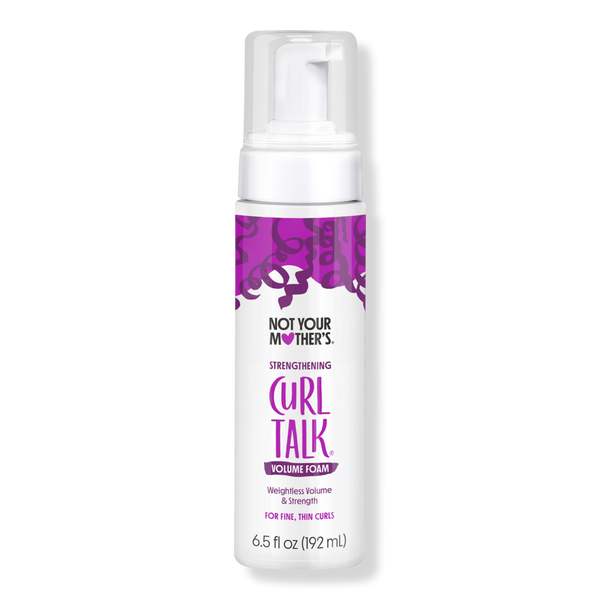 Not Your Mother's Curl Talk Strengthening Volume Foam #1