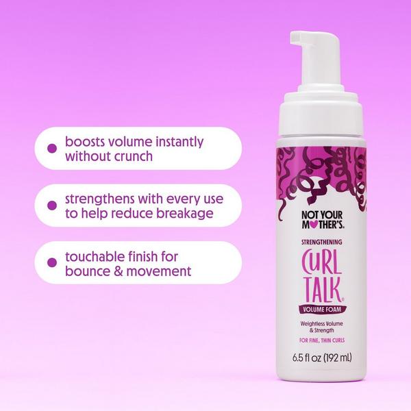 Not Your Mother's Curl Talk Strengthening Volume Foam #2
